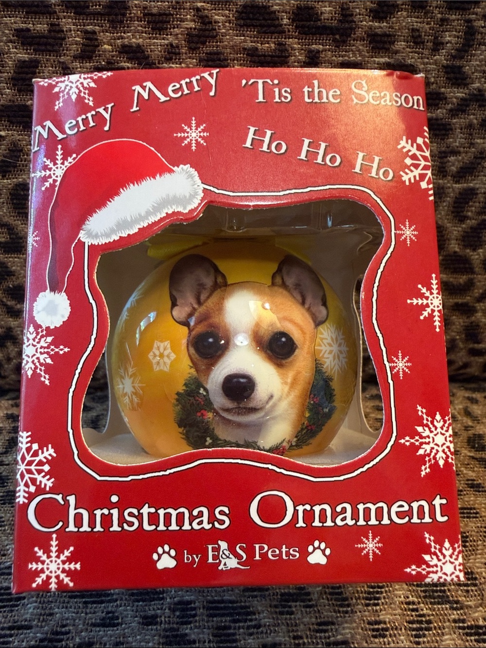Chihuahua Christmas Ornament. Brand New in Box.